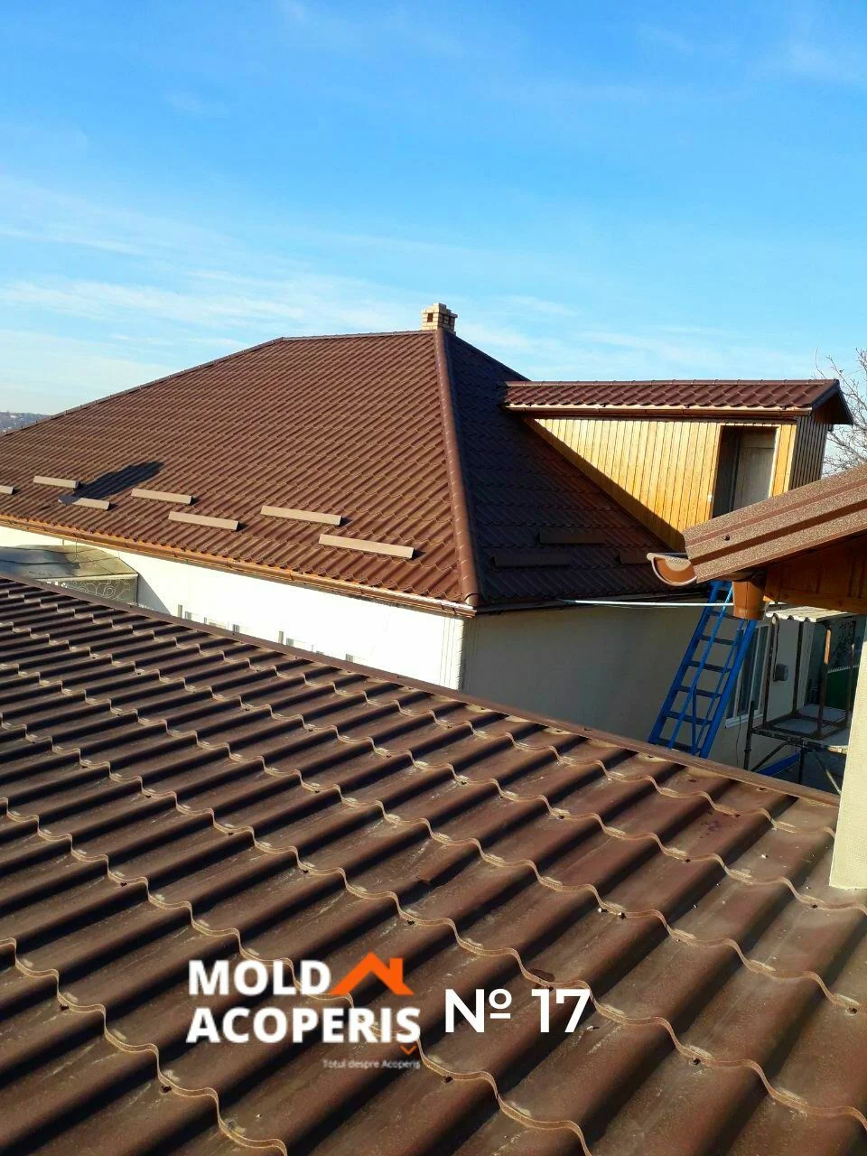 Țiglă metalică MONTEREY în Dobrusa