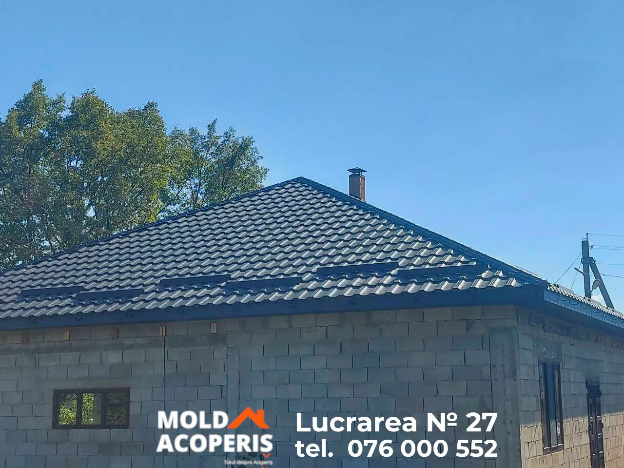 Țiglă metalică ARKTICA în Ruseni